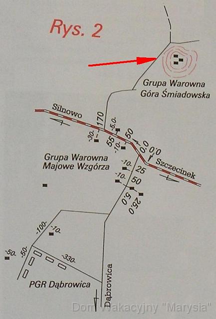 001_mapa_bunkry_02c.jpg - Bunkry znajdują się nie tylko pod Górą Śniadowską, ale także po drugiej stronie drogi nr 20.